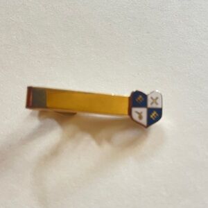 Vintage 1980s Gold Swank limited edition gold soccer tie clip money clip